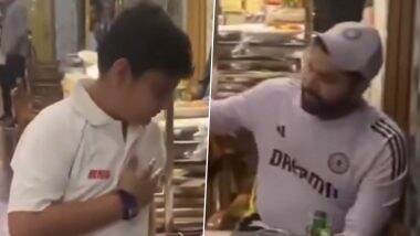 Rohit Sharma Signs Autograph for Young Fan: रोहित शर्मा ने नन्हे फैन को दिया ऑटोग्राफ, देखिए ऋषभ पंत संग मजेदार बातचीत का दिल जीतने वाला वीडियो