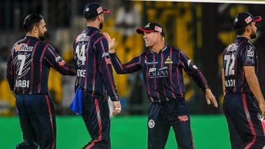 Karachi Kings vs Quetta Gladiators, PSL 2025 15th Match 1st Inning Scorecard: क्वेटा ग्लेडियेटर्स ने कराची किंग्स के सामने रखा 143 रनों का टारगेट, हसन अली ने की घातक गेंदबाजी; यहां देखें पहली पारी का स्कोरकार्ड