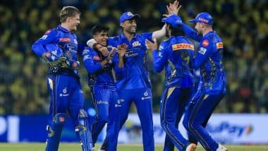 Mumbai Beat Gujarat, Eliminator Match Scorecard: एलिमिनेटर मुकाबले में मुंबई इंडियंस ने गुजरात टाइटंस को 20 रनों से हराया, क्वालीफायर 2 में पंजाब किंग्स से होगा मुकाबला; यहां देखें GT बनाम MI मैच का स्कोरकार्ड
