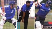 IND vs ENG Test Series 2025: इंग्लैंड के खिलाफ टेस्ट सीरीज से पहले शुभमन गिल, बुमराह, पंत और टीम इंडिया के स्टार्स ने बेकनहम में बहाया पसीना, देखें जबरदस्त प्रैक्टिस वीडियो